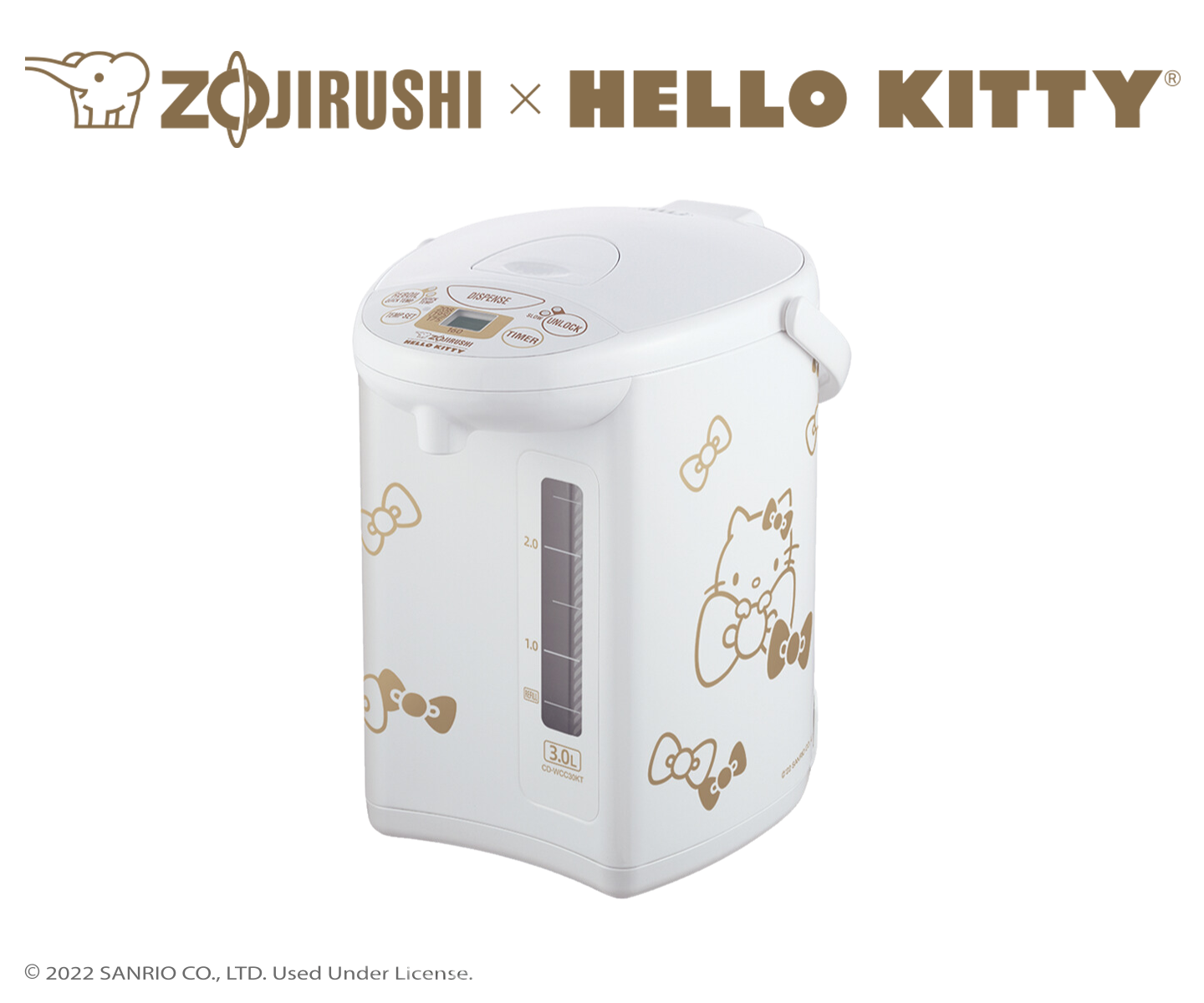ZOJIRUSHI x HELLO KITTY? Micom Water Boiler & Warmer CD-WCC30KT
