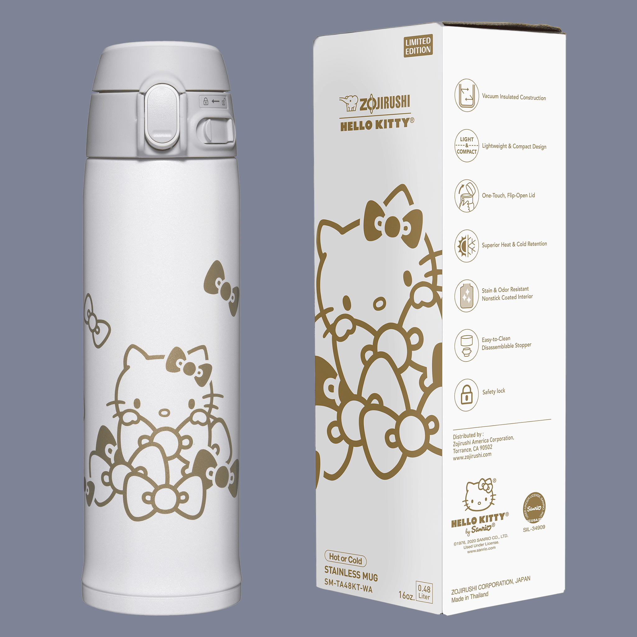 ZOJIRUSHI x HELLO KITTY? Stainless Mug SM-TA48KT - Image 3